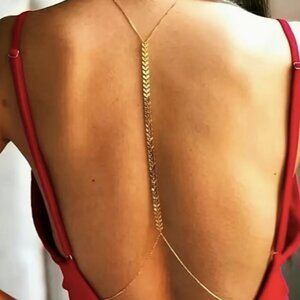 Gold Festival/Beach Chain Body Jewelry